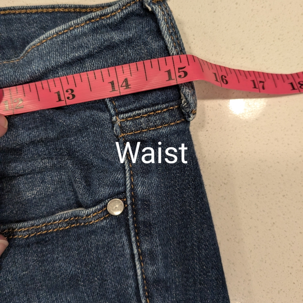 Banana Republic Blue Skinny Jeans Distressed Modern Fit - Picture 7 of 11